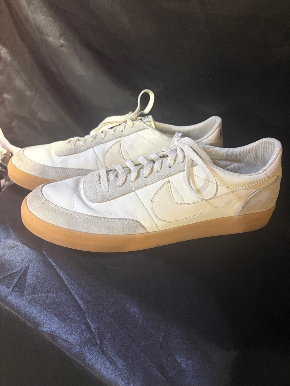 Nike Court Vision Low White Gum Sole Sneakers Size 14 Men’s Good Condition